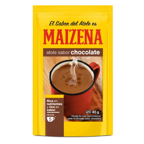 Atole Maizena Sabor Chocolate 45g