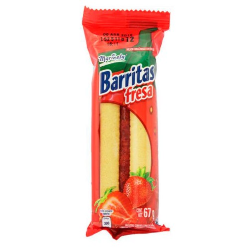 Barritas De Fresa 75 G