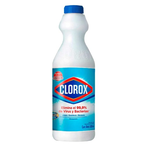 Blanqueador Liquido Clorox 500 Ml
