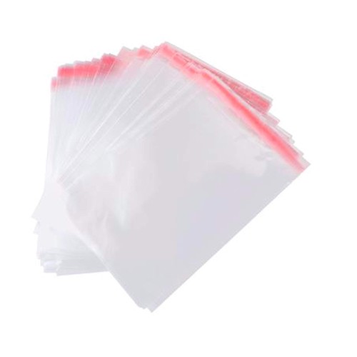Bolsa De Celofan Con Adhesivo15x21x3