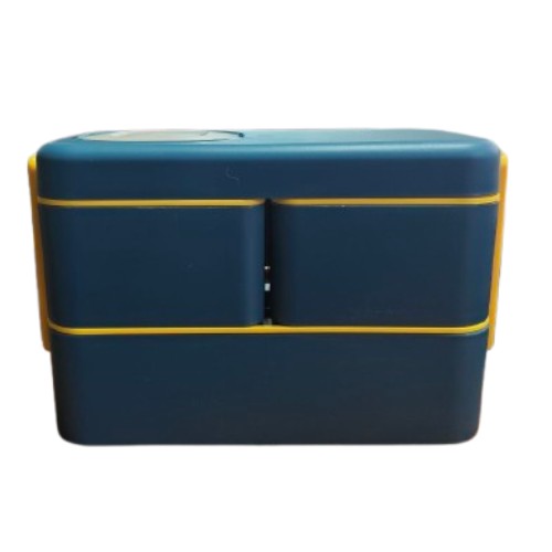 Box  Lunch Rectangular  Azul