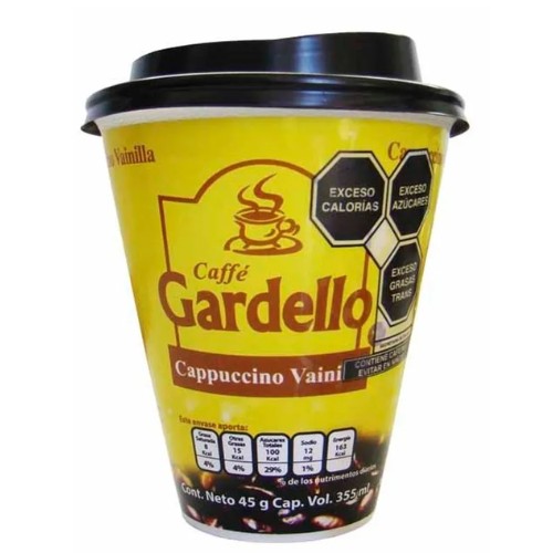 Café Instantaneo Gardello Vainilla Clásico 45g