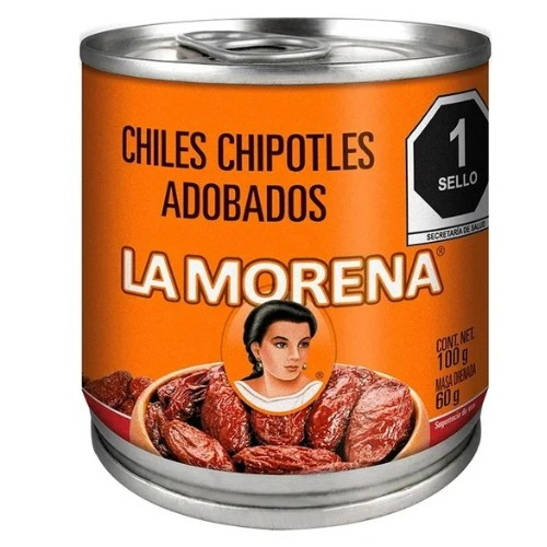 Chiles Chipotles Adobados La Morena 100g