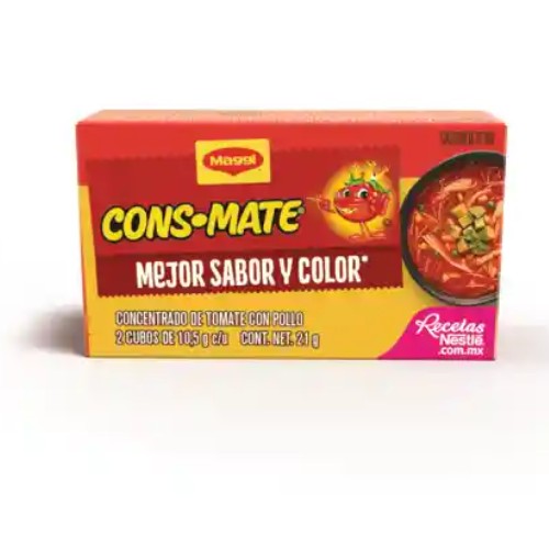Consomate Maggi 2 Cubos 21 G