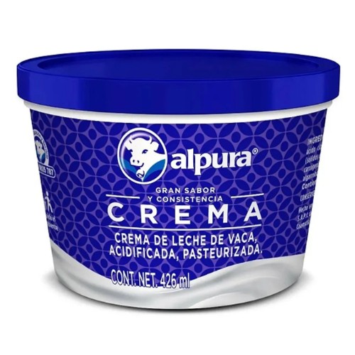 Crema Alpura Entera 426 Ml