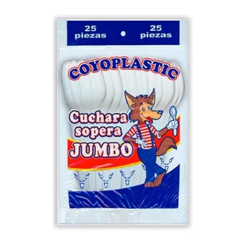 Cuchara Sopera Jumbo 25 Piezas
