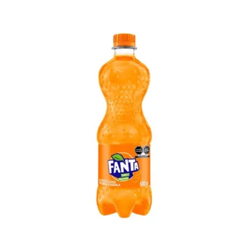 Fanta Regular Naranja Botella 600 Ml
