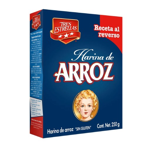 Harina De Arroz Tres Estrellas 250 G