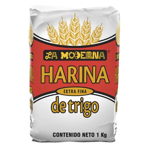 Harina De Trigo La Moderna 1 Kg