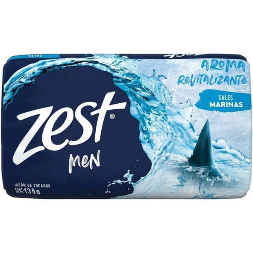 Jabón En Barra Zest Men 135 G