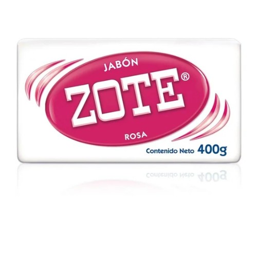 Jabón Zote Rosa 400g