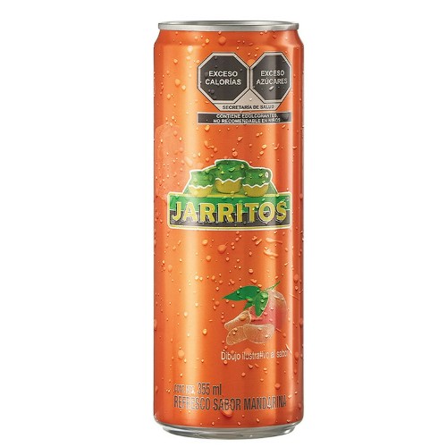 Jarritos Mandarina Lata 237 Ml