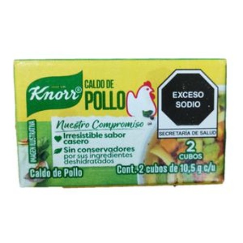Knorr Caldo De Pollo 2 Cubos