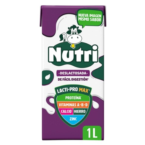 Leche Nutri Deslactosada 1l