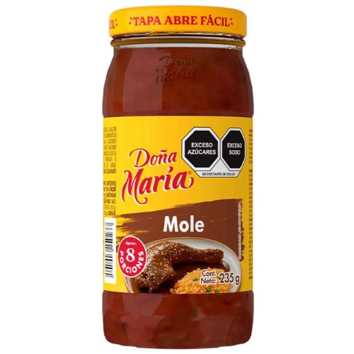 Mole Doña María Rojo En Pasta 235g