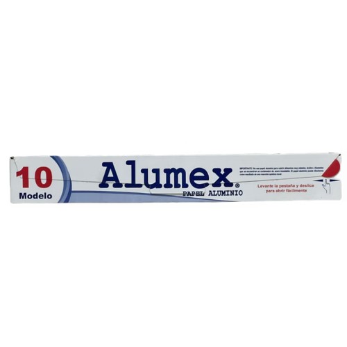 Papel Aluminio Alumex 10