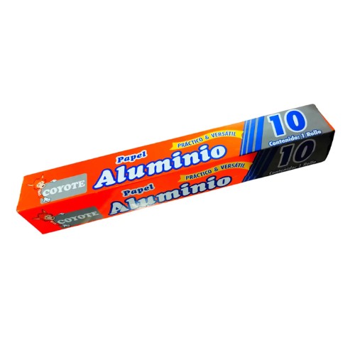 Papel Aluminio Rollo Practico Producto Del Coyote