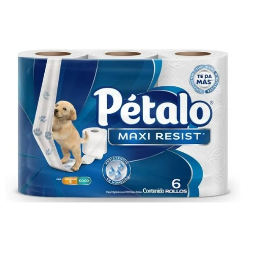 Papel Higienico Pétalo 6 Rollos