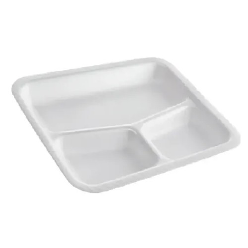 Plato Charola Unicel  25 Piezas