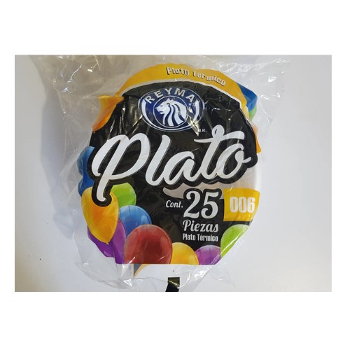 Plato Pastelero 006 25 Piezas