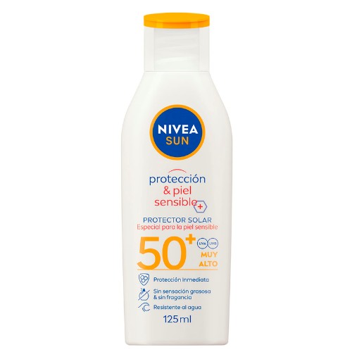 P Solar Nivea Proteccion Y Piel Sensible 125 Ml