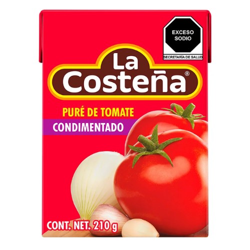 Pure De Tomate La Costeña 210 G