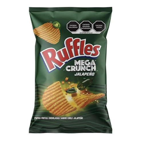 Rufless Mega Cruch Jalapeño50 G