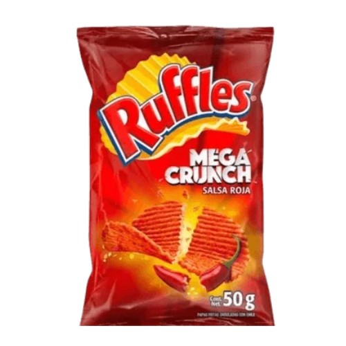 Rufless Mega Cruch Salsa Roja 50 G