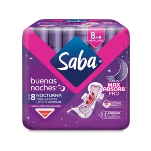 Saba Buenas Noches 8 Piezas