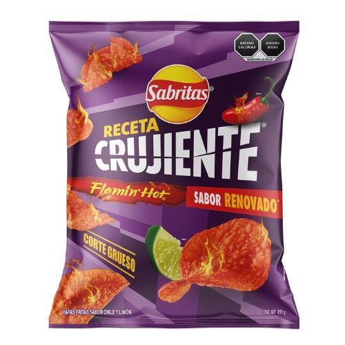 Sabritas Receta Crujiente Flamin Hot 57 G