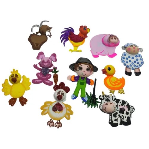 Set De Amimales De Foamy
