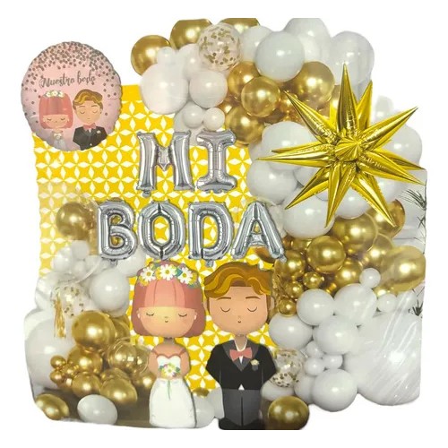 Set De Globos Boda