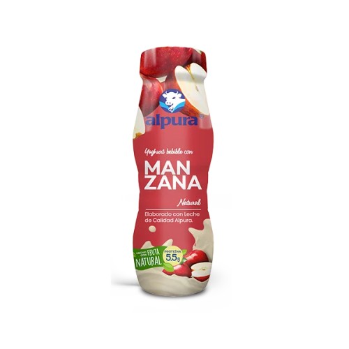 Yoghurt Bebible Alpura Manzana 220