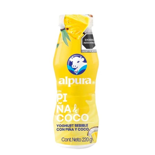 Yoghurt Bebible Alpura Piña Coco 220