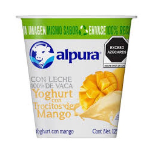 Yogurt Alpura Mango 125g